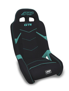 PRP Polaris RZR/Can-Am Maverick GT4 Suspension Seat - Black/Teal
