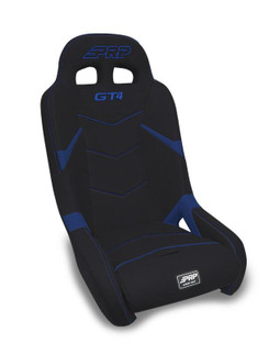 PRP Polaris RZR/Can-Am Maverick GT4 Suspension Seat - Black/Blue