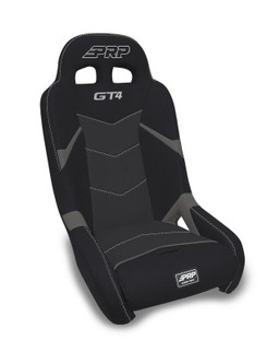PRP Polaris RZR/Can-Am Maverick GT4 Suspension Seat - Black/Gray