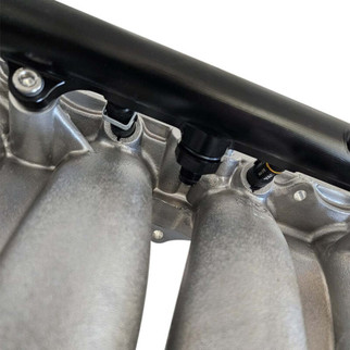 BLOX Racing Honda K-Series Xtreme Aluminum Fuel Rail - Black