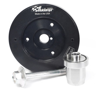 Fluidampr 2022+ Toyota GR86/Subaru BRZ (FA24F/FA24D) Steel Internally Balanced Damper w/Adapter Kit