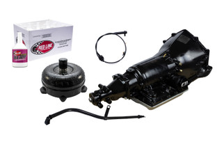 FTI 700R4 Transmission Kit - Level 3 - 600HP - Chevy Bell - Holley Adapter SRLT3082 Converter