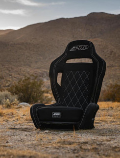 PRP Contour UTV Suspension Seat -Black Cloth