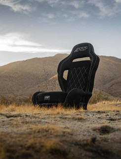 PRP Contour UTV Suspension Seat -Black Cloth