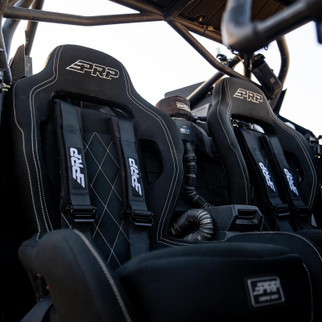 PRP Contour UTV Suspension Seat -Black Cloth
