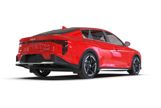 Rally Armor 25-26 Kia K4 Sedan Black Mud Flap Red Logo
