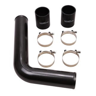 Wehrli 03-07 Cummins 5.9L Driver Side 3in Intercooler Pipe - Kiwi Green