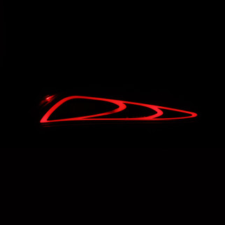 AlphaRex 20-24 Toyota Supra LUXX-Series FT-1 Style LED Tail Lights Black