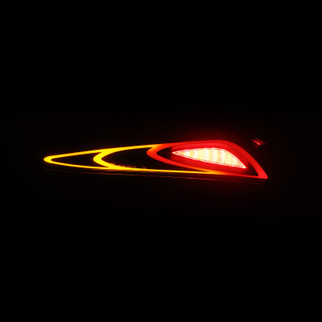 AlphaRex 20-24 Toyota Supra LUXX-Series FT-1 Style LED Tail Lights Alpha-Black
