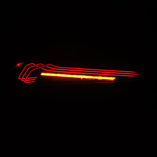 AlphaRex 20-24 Toyota Supra LUXX-Series Laser Style LED Tail Lights Alpha-Black