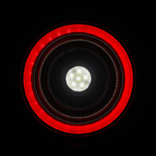 AlphaRex 10-15 Ferrari 458 NOVA-Series Prismatic LED Tail Lights Red Clear