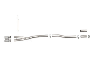 aFe 14-24 Mini Cooper S MACH Force-Xp 3in to 2-1/2in 304SS Cat-Back Exhaust w/ Polished Tip