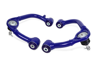 SuperPro 2021+ Ford F150 Fixed Offset Front Upper Control Arm Set
