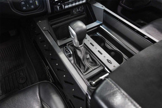 Addictive Desert Designs 2021+ RAM 1500 TRX Center Console Molle Panels & Digital Device Bridge