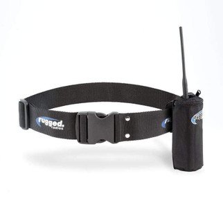 Rugged Radios Comm Belt / Bag Combo for Moto & Circle Track Racing Large - Fits Waists Up to 36