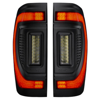 Oracle 19-23 GMC Sierra Black Series Flush Style LED Tail Lights - Factory Halogen