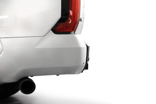 Addictive Desert Designs 2022+ Toyota Tundra Black Label Rr Bumper - Hammer Blk w/ Satin Blk Panels