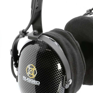 Rugged Radios FHS OTH FSI Headset w/ PTT Button / For David Clark / Sigtronics / Avcomm
