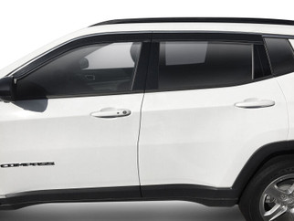 Husky Liners 14-20 Nissan Rogue Ventvisor Low Profile (4pc) - Chrome