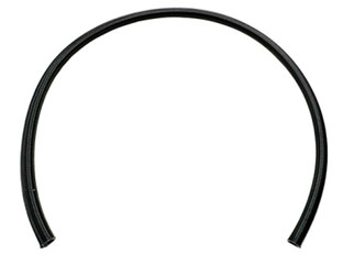 Fuelab Black Nylon Stainless Steel Braided PTFE Hose - 10AN - 3ft
