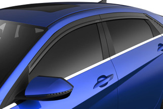 Husky Liners 21-24 Hyundai Elantra Ventvisor Low Profile (4pc) - Smoke