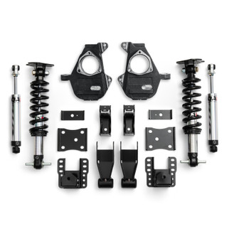 QA1 07-16 Chevrolet Silverado 2WD Lowering Kit w/ Spindles Single Adjustable 4in-6in