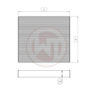 Wagner Tuning 524x468x68mm Radiator Core