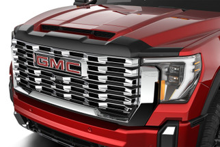 Husky Liners 19-24 GMC Siera 1500 Aeroskin Hood Protector - Smoke