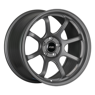 Konig Forged F6SX 17x9 5x114.3 ET43 Satin Grey Wheel (Knurled Bead)