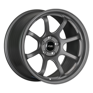 Konig Forged F6SX 18x8.5A 5x112 ET42 Satin Grey Wheel (Knurled Bead)