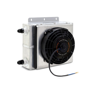 Mishimoto Universal Oil Cooler Kit 23 Row Cooler and 1in x 8in Fan