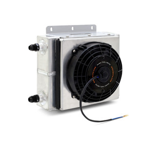Mishimoto Universal Oil Cooler Kit 23 Row Cooler and 1in x 8in Fan