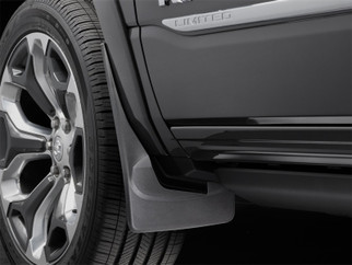 WeatherTech 2025 Dodge RAM 1500 No Drill Front & Rear MudFlaps - Black