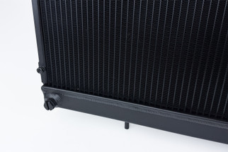 CSF 89-94 Nissan GT-R / GTS / GTE / GXi R32 High-Performance All-Aluminum Radiator - Black