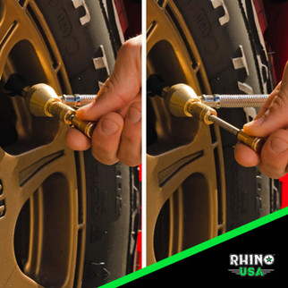 Rhino USA 60Psi Tire Deflator Gauge