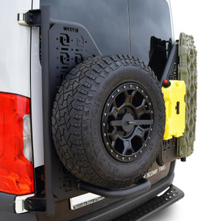 Westin 19-24 Mercedes-Benz Sprinter Accessory Carrier For XTS - Rear Driver Side - Textured Black