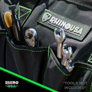 Rhino USA Heavy Duty Tool Bag (Black)