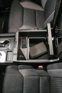 Tuffy Console Safe W/ Combo Lock For Toyota Tundra W/ Flow Thru Console