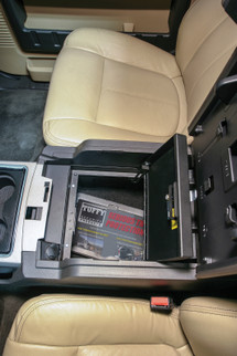 Tuffy Console Safe W/ Keyed Lock For Ford F250 & F350 Superduty