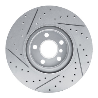 R1 15-25 BMW 228I Gran Coupe Front Right Drilled & Slotted Geo-Carbon Rotor