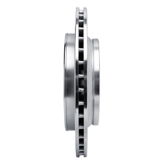 R1 00-00 Volvo V70 Rear Right Drilled & Slotted Silver Brake Rotor