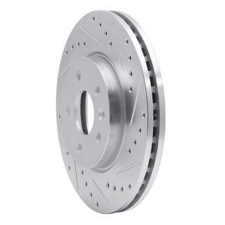 R1 11-23 Chevrolet CRUZE (Mexico) Front Right Drilled & Slotted Silver Brake Rotor