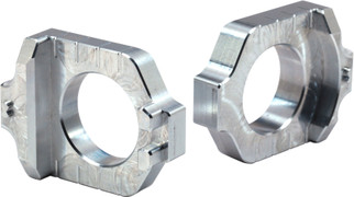 Axle Blocks Elite Kaw/suz Silver