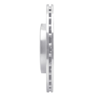R1 14-19 Mercedes-Benz CLA250 Rear Right Drilled & Slotted Silver Brake Rotor
