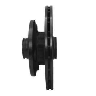 R1 84-85 Mazda RX-7 Front Right Drilled & Slotted Black Brake Rotor