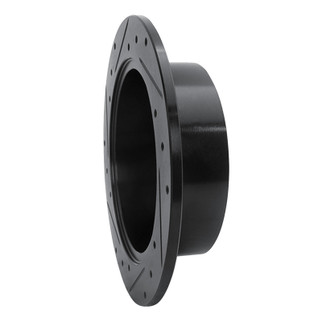 R1 09-15 Toyota Venza Rear Right Drilled & Slotted Black Brake Rotor