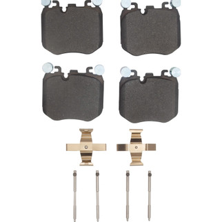 R1 23-26 BMW 760I Xdrive Front Optimum OE Brake Pads and Hardware Kit