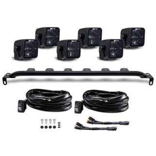 Borne Off-Road 2021+ Ford Bronco Direct Fit Light Pods - Mod Bumper - 6x Pods - Bumper