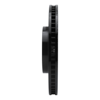 R1 02-08 Seat ALHAMBRA Front Left Drilled & Slotted Black Brake Rotor