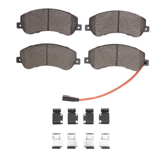 R1 10-17 Volkswagen AMAROK (Mexico) Front Semi Met Pads & Hardware Kit